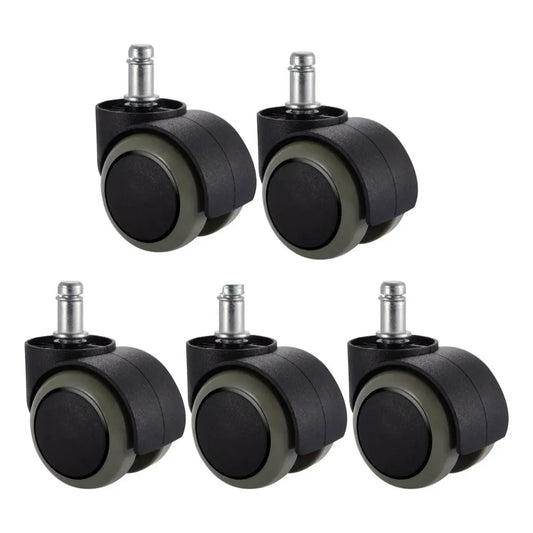 kit 5 rodachinas goma antirayones